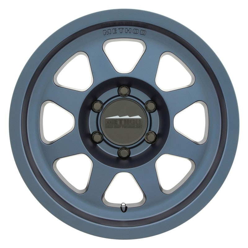 Wheels, Method MR701 18x9 +18mm Offset 6x5.5 106.25mm CB Bahia Blue Wheel | MR70189060618