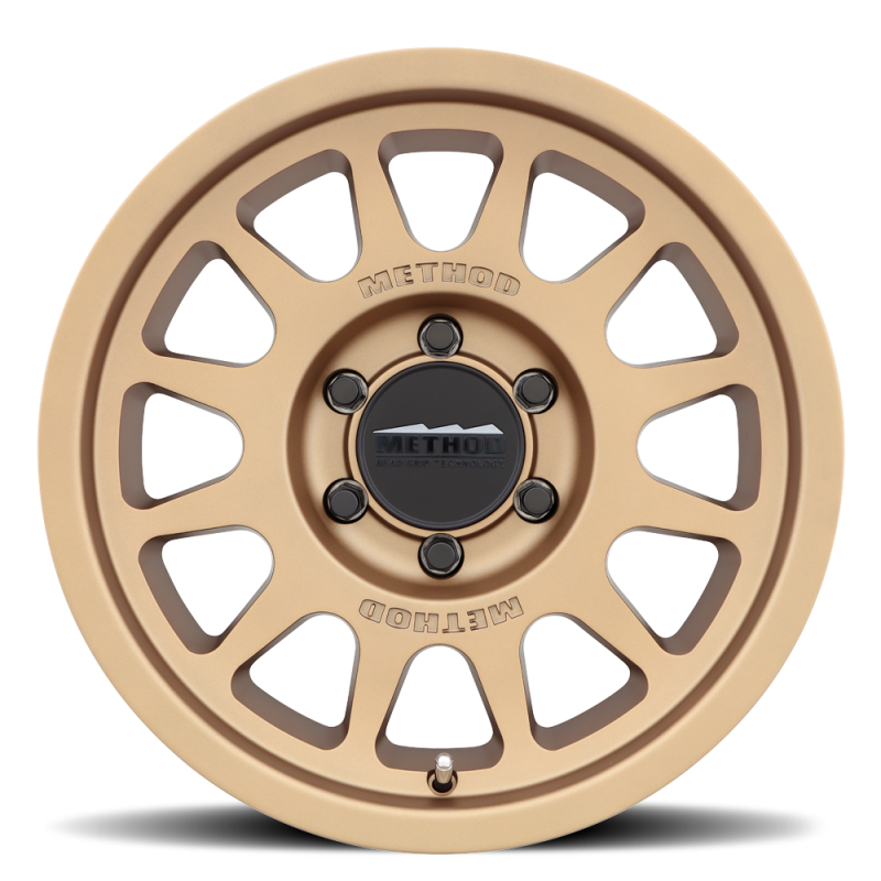 Method Wheels, Method MR703 17x8.5 0mm Offset 6x5.5 106.25mm CB Method Bronze Wheel