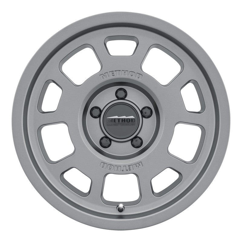 Method Wheels, Method MR705 17x8.5 0mm Offset 5x150 110.5mm CB Titanium Wheel | MR70578558800