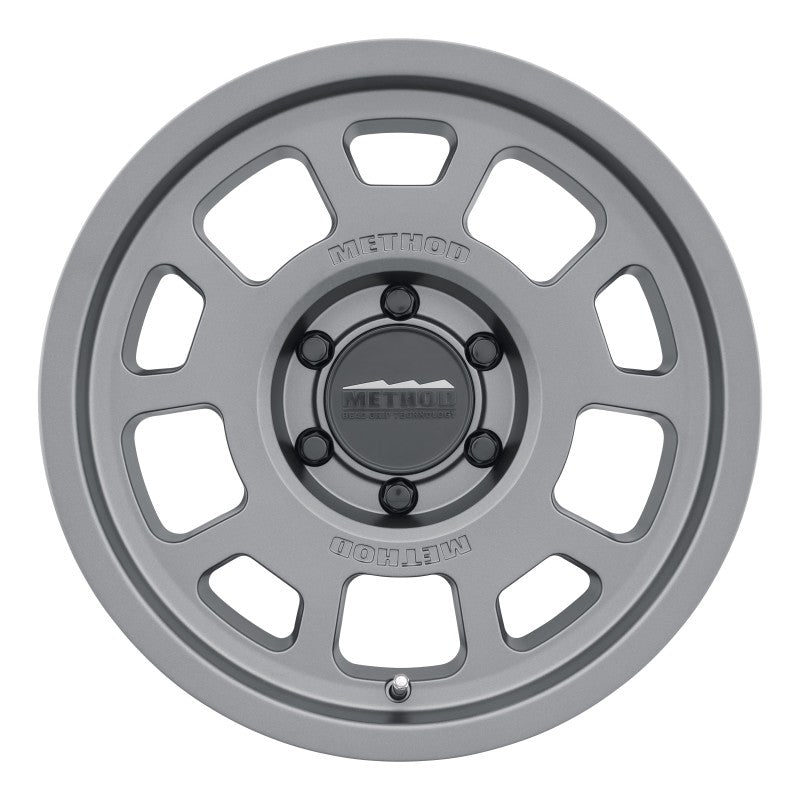 Method Wheels, Method MR705 17x8.5 0mm Offset 6x120 67mm CB Titanium Wheel