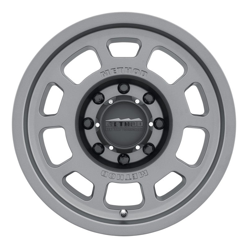 Method Wheels, Method MR705 17x8.5 0mm Offset 8x170 130.81mm CB Titanium Wheel | MR70578587800