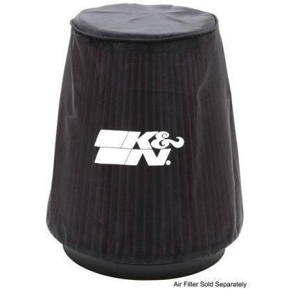 K&N Engineering, k-n-p-dry-charger-round-tapered-air-filter-wrap-black-universal ( 22-8038DK )